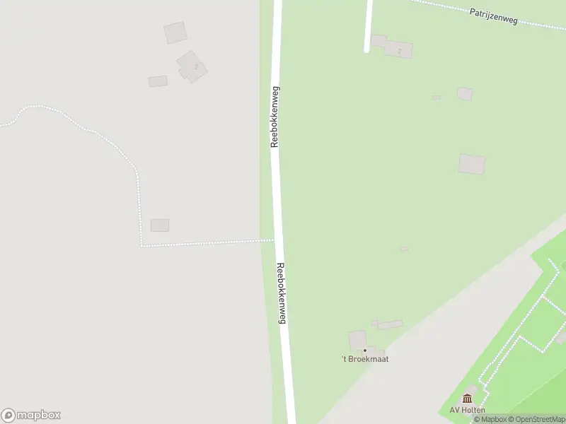 Politie naar de Reebokkenweg in Holten vanwege aanrijding met letsel