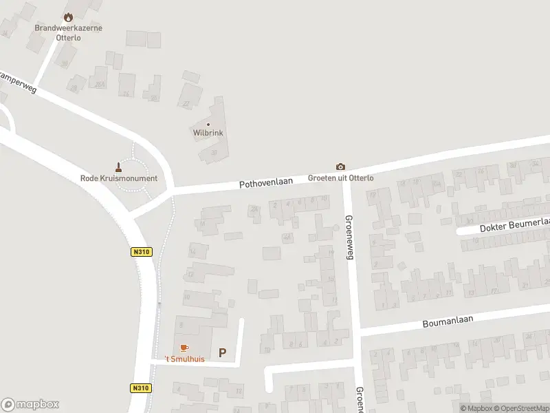 Brandweer met gepaste spoed naar de Pothovenlaan in Otterlo