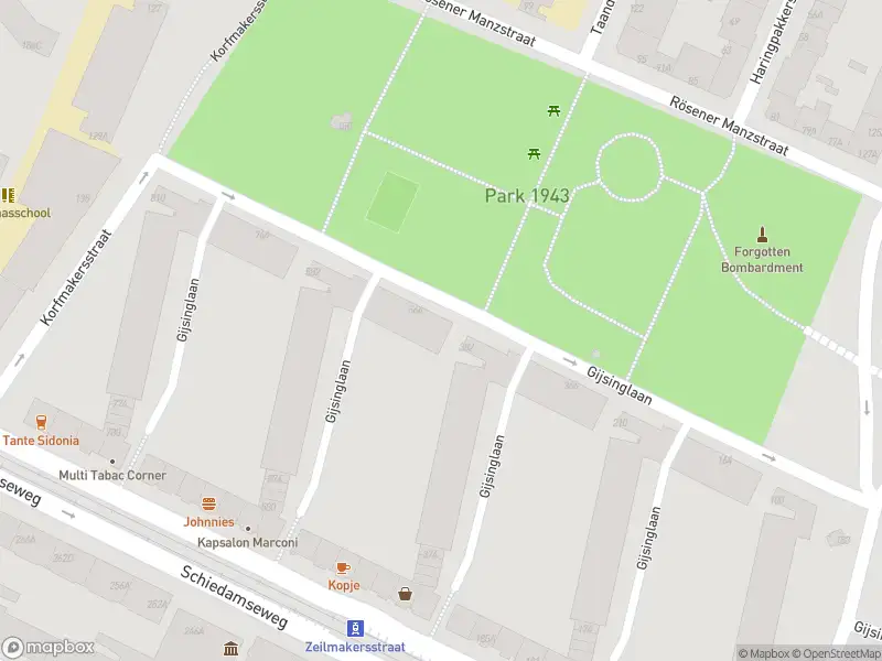 Ambulance met gepaste spoed naar de Gijsinglaan in Rotterdam