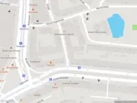 Ambulance met grote spoed naar de Singel in Schiedam