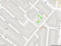 Ambulance met grote spoed naar de Edisonplein in Schiedam