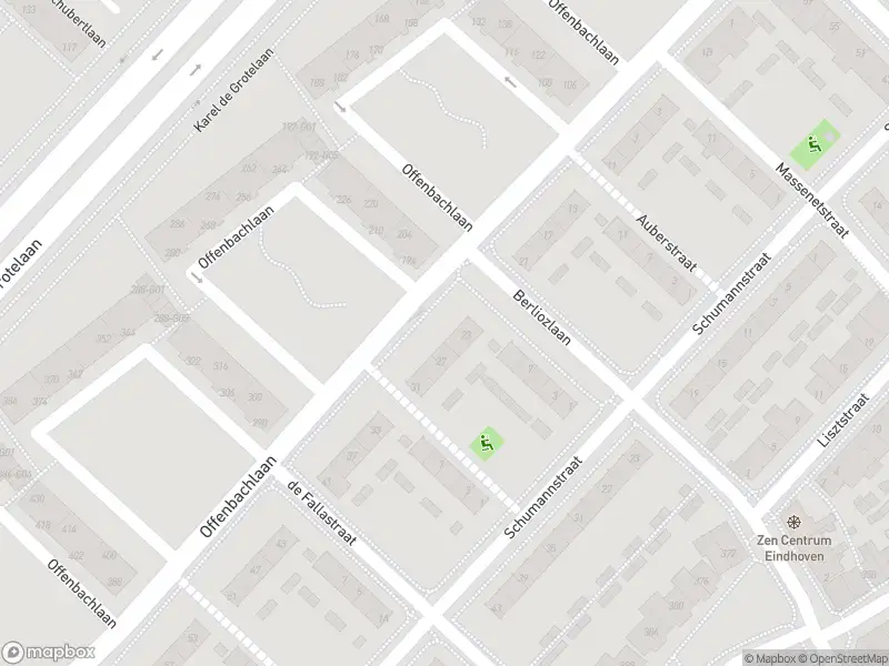 Brandweer met grote spoed naar de Offenbachlaan in Eindhoven vanwege gebouwbrand