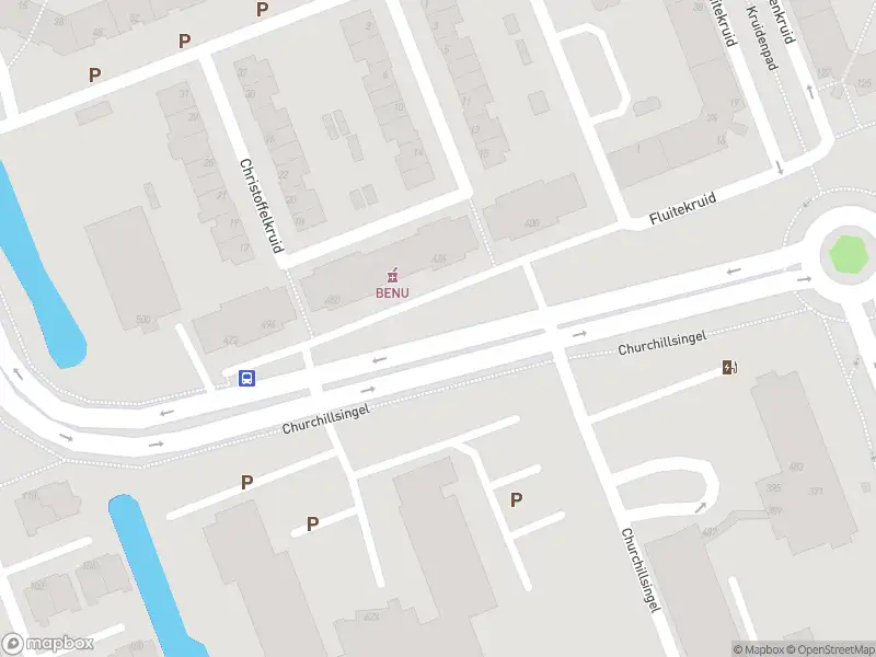 Ambulance met gepaste spoed naar de Churchillsingel in Vlaardingen