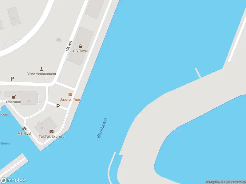 Ambulance naar de Haven in Oudeschild