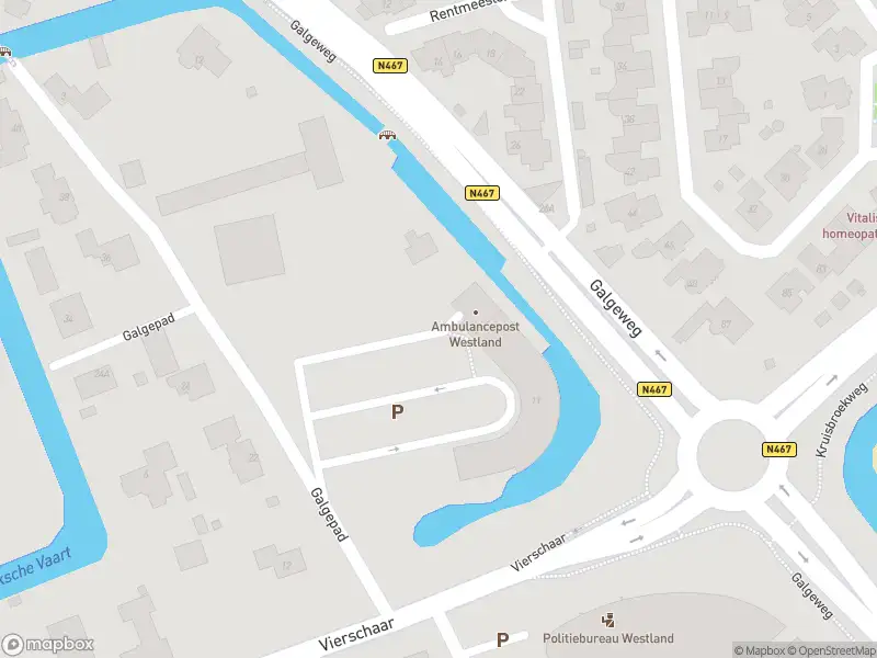 Ambulance met gepaste spoed naar de Galgepad in Naaldwijk