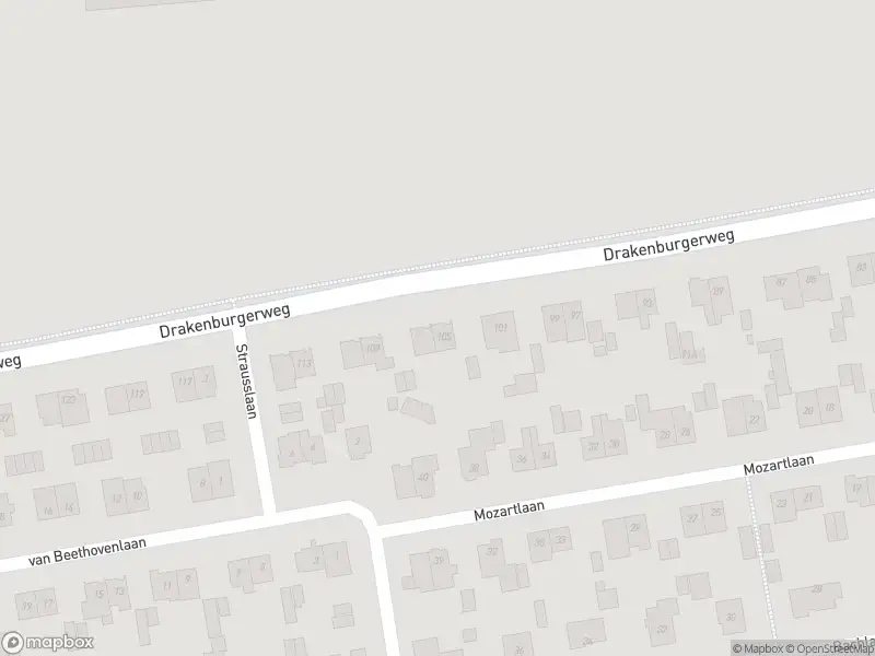 Brandweer met grote spoed naar de Bachlaan in Baarn vanwege gebouwbrand