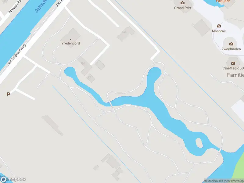 Ambulance met grote spoed naar de Jan Thijssenweg in 's-Gravenhage