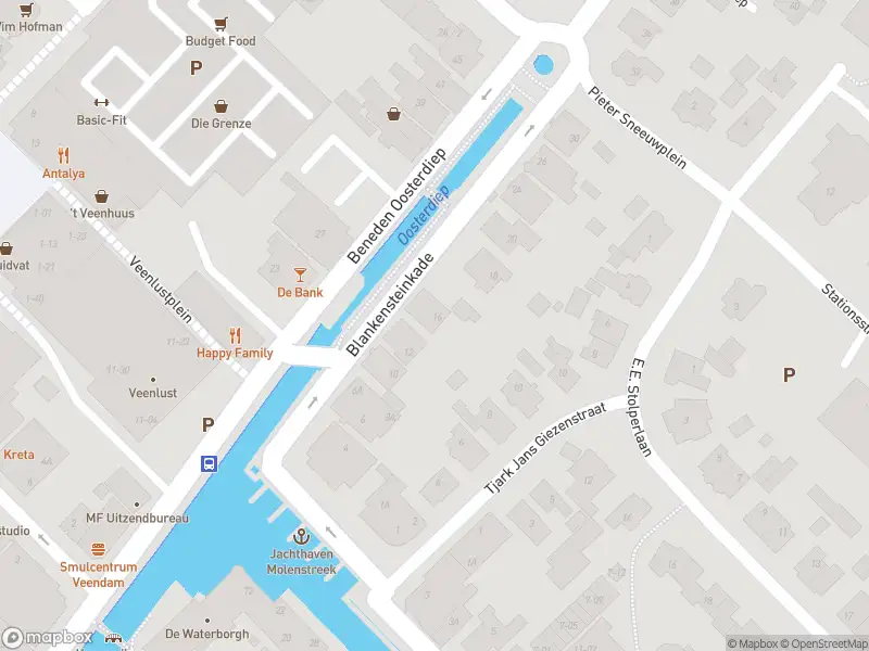 Brandweer en politie met grote spoed naar de Blankensteinkade in Veendam vanwege middelgrote brand