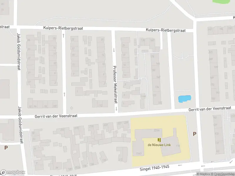 Brandweer met grote spoed naar de Prof. Mekelstraat in Oss vanwege gebouwbrand