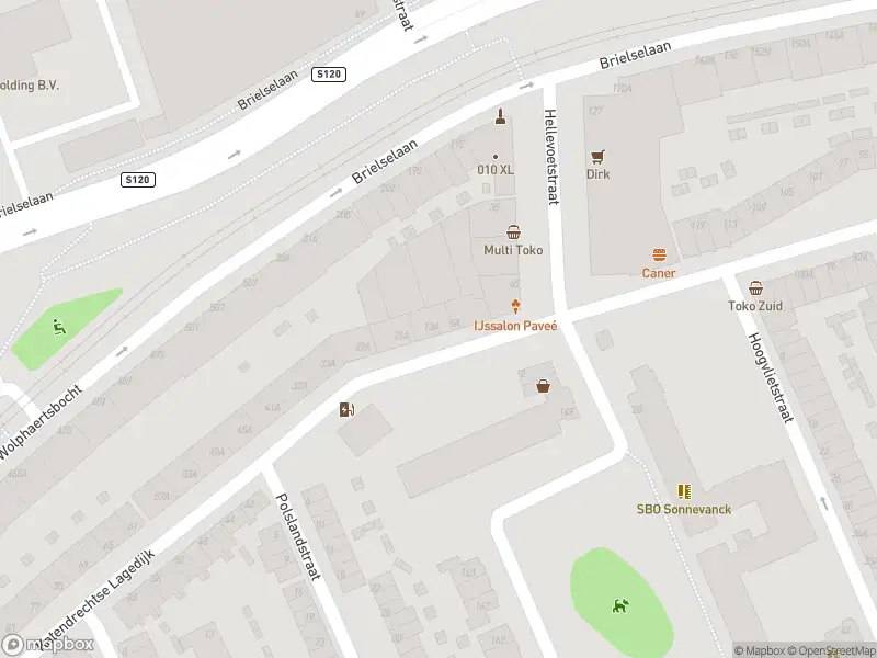 Ambulance met grote spoed naar de Katendrechtse Lagedijk in Rotterdam