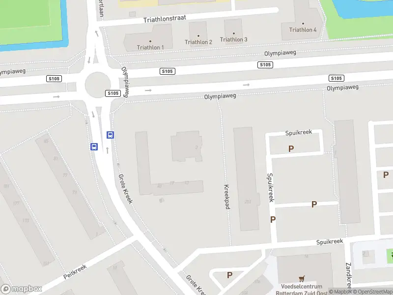 Brandweer met gepaste spoed naar de Kreekpad in Rotterdam vanwege afgaan automatisch brandalarm