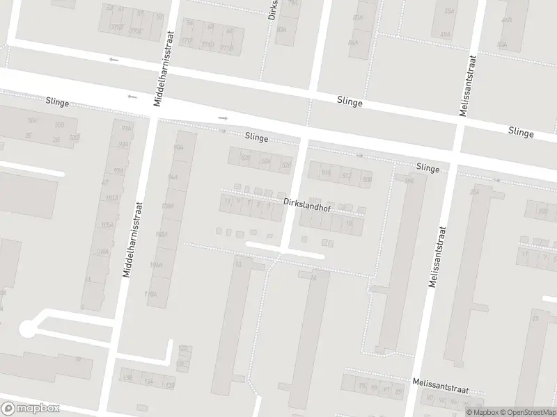 Ambulance met gepaste spoed naar de Dirkslandhof in Rotterdam