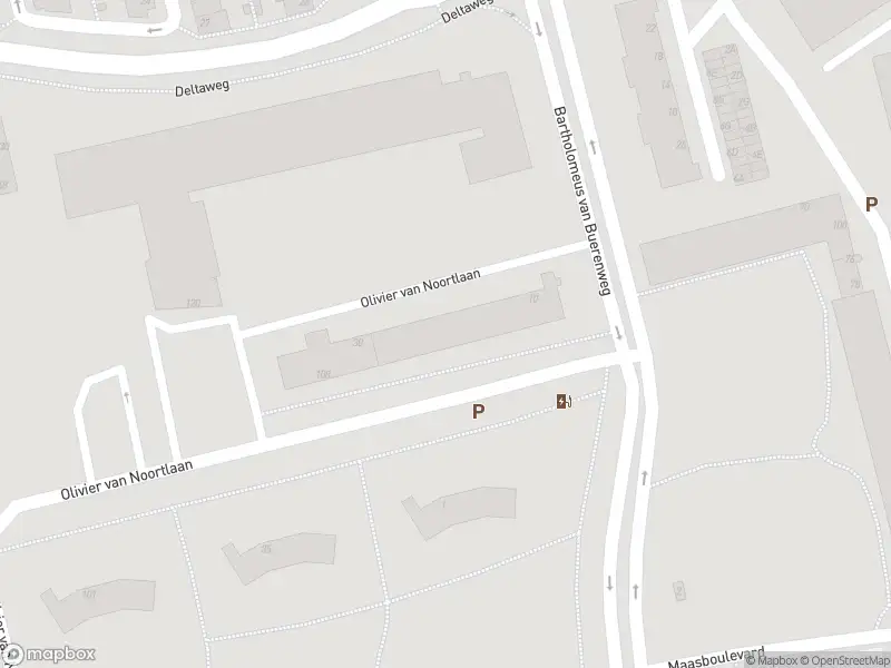 Ambulance met gepaste spoed naar de Olivier van Noortlaan in Vlaardingen