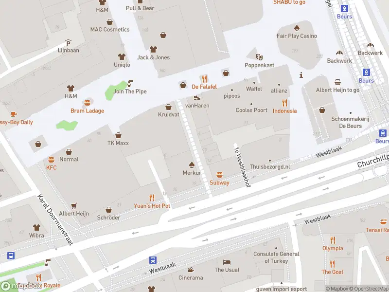 Ambulance met grote spoed naar de Keerweer in Rotterdam