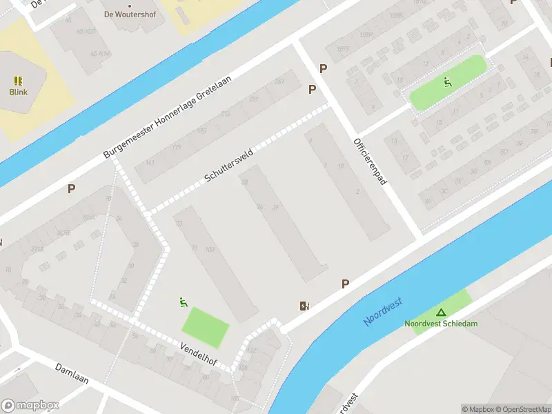 Ambulance met gepaste spoed naar de Schuttersveld in Schiedam