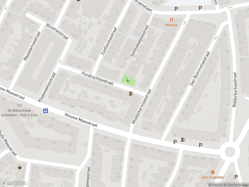 Ambulance met gepaste spoed naar de Pendrechtsestraat in Schiedam