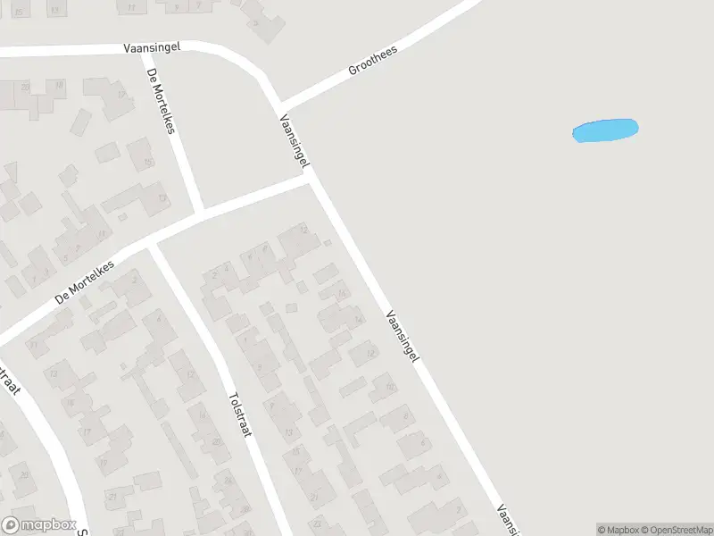 Brandweer met grote spoed naar de Vaansingel in Erp vanwege gebouwbrand