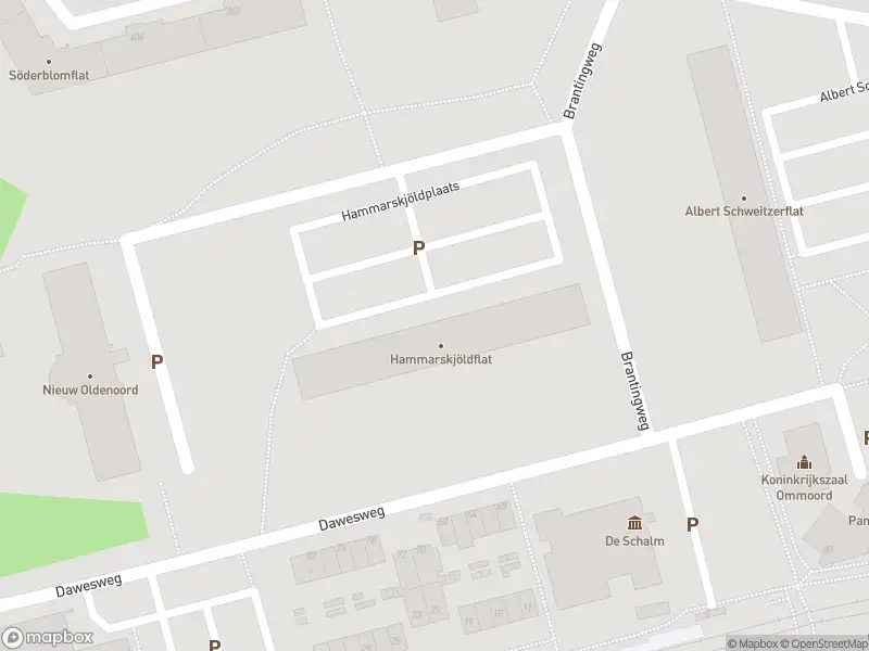 Ambulance met gepaste spoed naar de Hammarskjöldplaats in Rotterdam