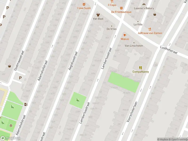 Ambulance met grote spoed naar de Lambertusstraat in Rotterdam