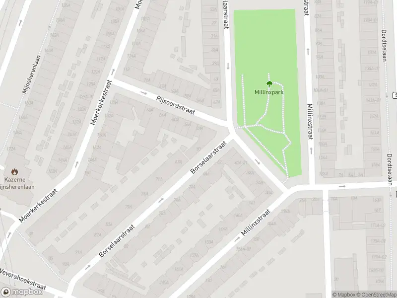 Ambulance met grote spoed naar de Moerkerkestraat in Rotterdam