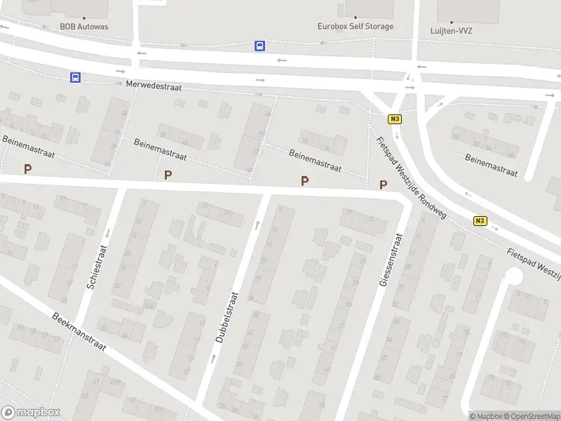 Ambulance met gepaste spoed naar de Dubbelstraat in Dordrecht