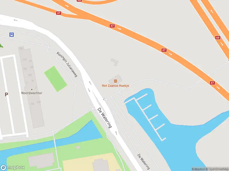 Brandweer met gepaste spoed naar de De Watering in Zaandam vanwege stormschade