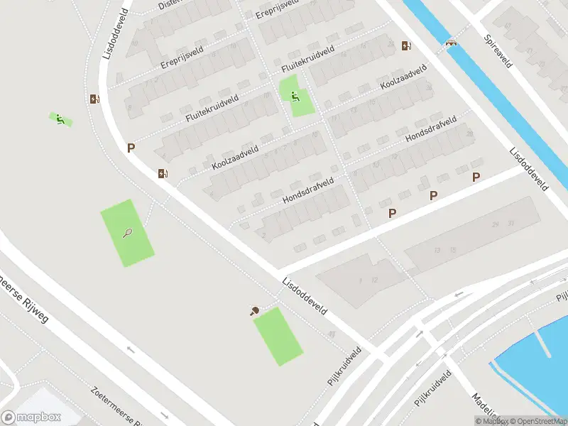 Ambulance met gepaste spoed naar de Hondsdrafveld in 's-Gravenhage