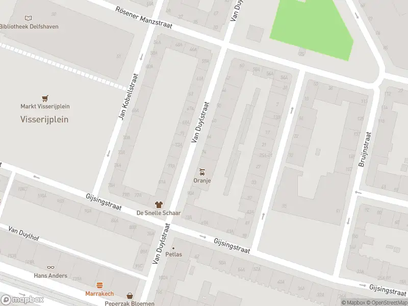 Ambulance met grote spoed naar de Van Duylstraat in Rotterdam