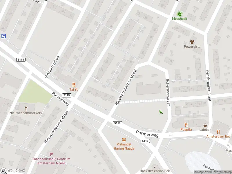 Besteld ambulance vervoer naar de Nieuwe Schermerstraat in Amsterdam