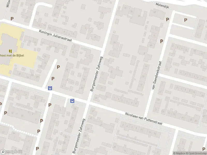 Ambulance met grote spoed naar de Burgemeester Zahnweg in Goudswaard