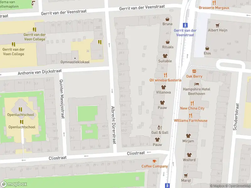 Brandweer met gepaste spoed naar de Gerrit van der Veenstraat in Amsterdam vanwege wateroverlast