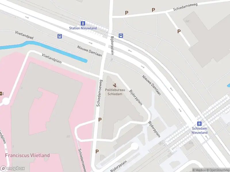 Besteld ambulance vervoer naar de Bijdorpplein in Schiedam