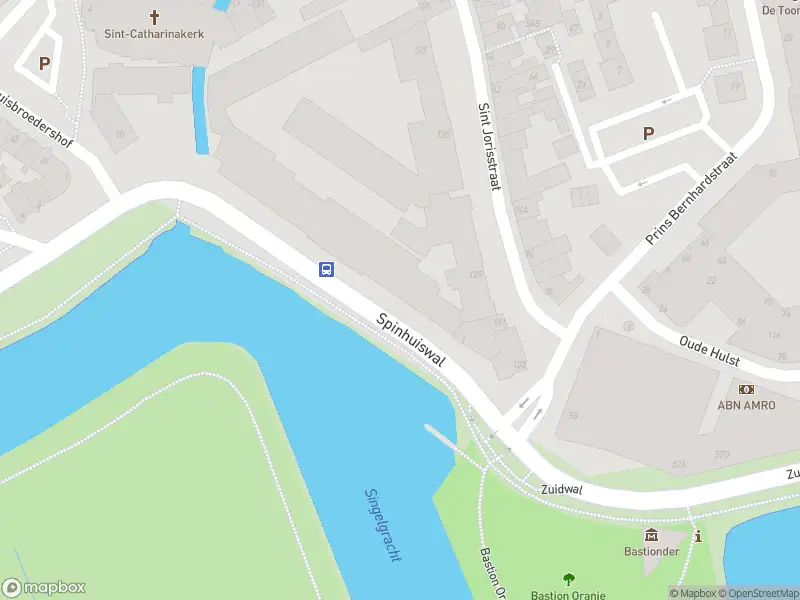 Politie naar de Spinhuiswal in 's-Hertogenbosch vanwege ongeval met letsel