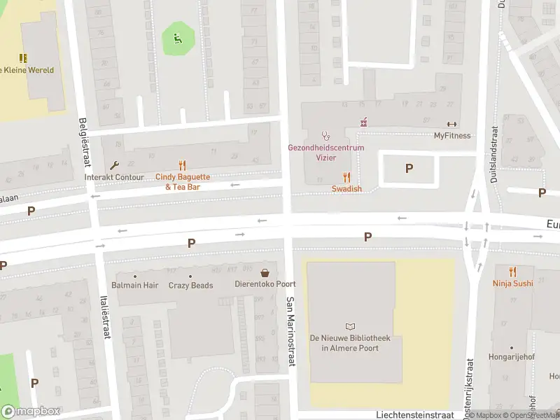 Politie naar de Europalaan in Almere