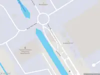 Brandweer met gepaste spoed naar de Onderweg in Schiphol vanwege stormschade