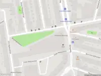 Brandweer met gepaste spoed naar de Bergwegplantsoen in Rotterdam