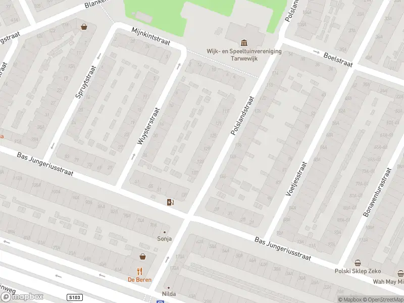 Ambulance met grote spoed naar de Polslandstraat in Rotterdam