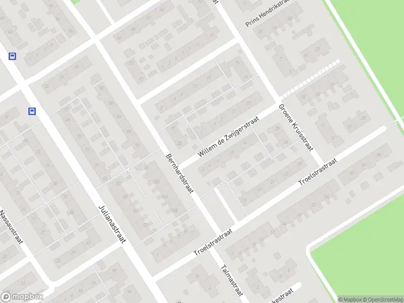 Besteld ambulance vervoer naar de Willem de Zwijgerstraat in Strijen