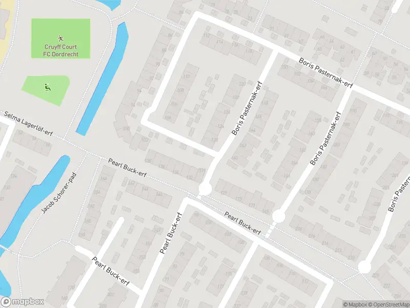 Ambulance met gepaste spoed naar de Boris Pasternak-erf in Dordrecht