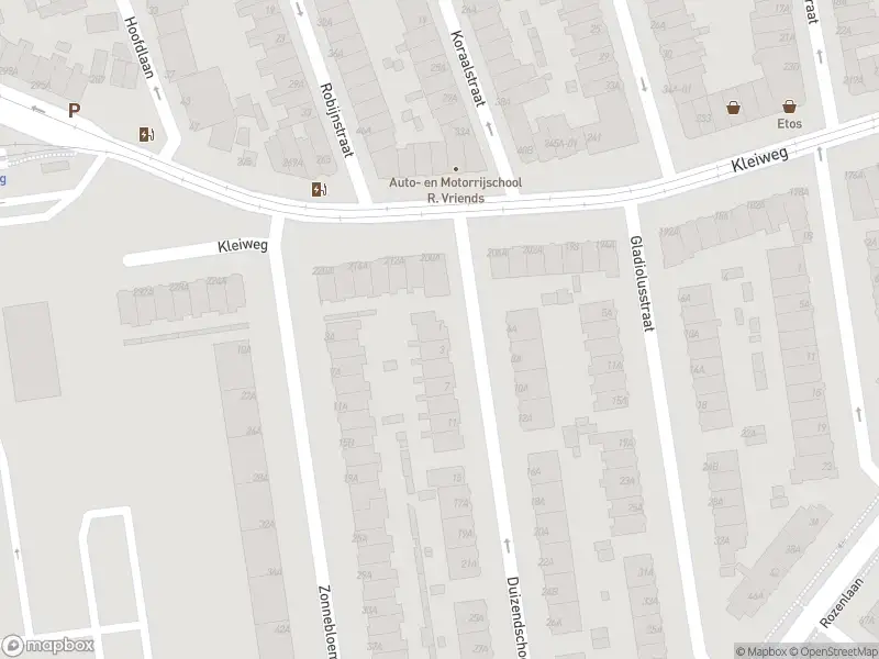 Ambulance met grote spoed naar de Duizendschoonstraat in Rotterdam