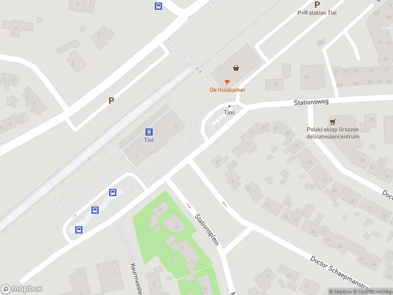 Brandweer met gepaste spoed naar de Stationsplein in Tiel