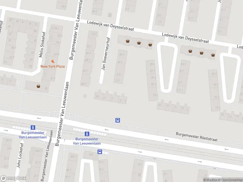 Brandweer met grote spoed naar de Jan Goeverneurhof in Amsterdam