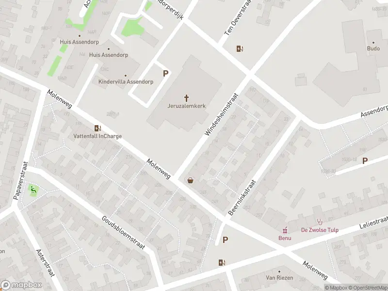 Brandweer met gepaste spoed naar de Windesheimstraat in Zwolle