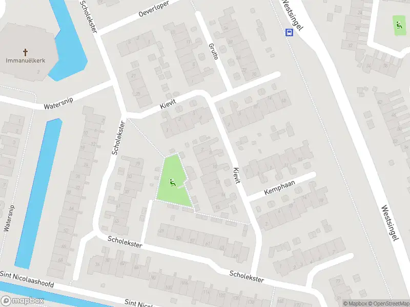 Brandweer met grote spoed naar de Scholekster in Bunschoten-Spakenburg vanwege gebouwbrand