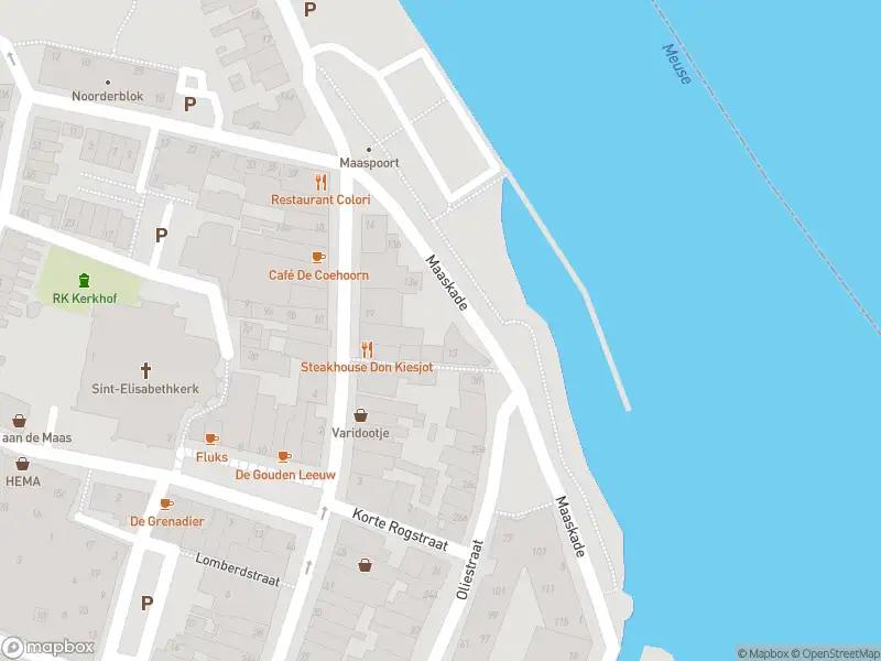 Brandweer met gepaste spoed naar de Maaskade in Grave vanwege een buitenbrand