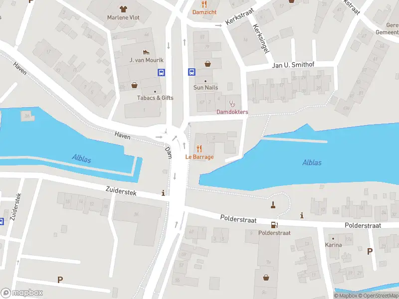 Ambulance met gepaste spoed naar de Dam in Alblasserdam