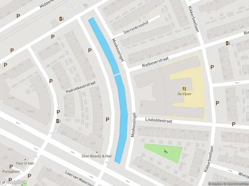 Ambulance met grote spoed naar de Moskousingel in 's-Gravenhage