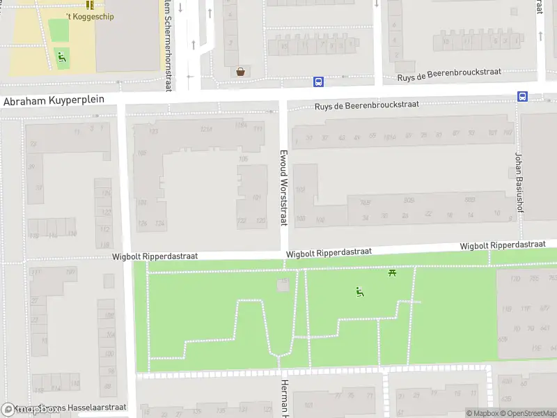 Ambulance met grote spoed naar de Ewoud Worststraat in Amsterdam