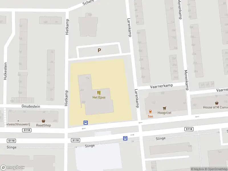 Brandweer met gepaste spoed naar de Menenkamp in Rotterdam