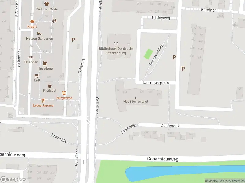 Ambulance met gepaste spoed naar de Dalmeyerplein in Dordrecht